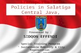 [Sustainable Mobility Workshop with UCLG-ASPAC] City Paper : Salatiga(Indonesia)