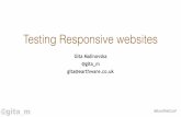 Testing responsive websites @EuroTestConf