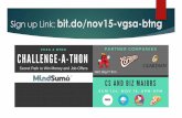 Challenge-a-thon by USC VGSA and BTNG