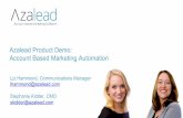 Azalead Account Based Marketing Product Demo