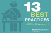13 Best Practices of Office Management