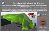 Flame Detector Windows - Sapphire