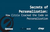 How Citrix Cracked the Code on Personalization