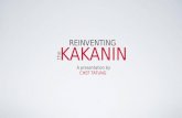 Chef Tatung Sarthou - Reinventing the Kakanin  and Serving it in Fine Dining Restaurants