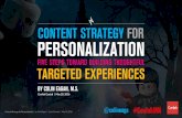 Colin Eagan Content Strategy for Personalization Confab 2016