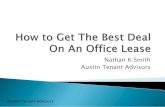 How to get the best deal on an office lease