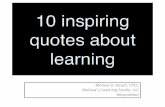 10 inspiring quotes about learning
