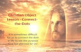 Christian Object Lesson - Connect-the-Dots