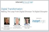 Digital Transformation: Making The Leap From Digital Dinosaur To Digital Disruptor