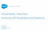 Virtual Reality / Real Data: Immersive 3D Visualization and Salesforce