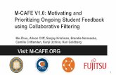 Motivating and Prioritizing Ongoing Student Feedback using Collaborative Filtering