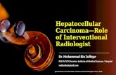 Hepatocellular carcinoma—role of interventional radiologist Dr. Muhammad Bin Zulfiqar