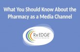 What You Should Know About the Pharmacy as a Media Channel- RX EDGE Infographic