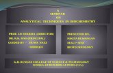 Analytical techniques ppt