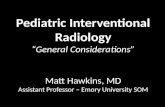 Pediatric IR - general considerations