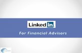 Linked in for Financial Professionals