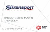 The role of marketing in affecting modal shift towards public transport