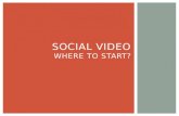 Online video marketing: where to start?