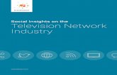 Social Insights on the Television Network Industry