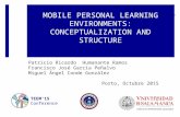Mobile Personal Learning Environments: conceptualization and structure