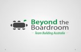 Beyond the Boardroom - Great Fun Amazing Race Adelaide -TAFE SA