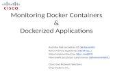 Monitoring docker containers and dockerized applications