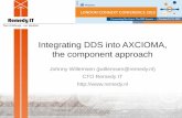 Integrating DDS into AXCIOMA - The Component Approach