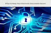 8 tips to keep your electronic documents secure