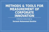 Measurement of corporate innovation