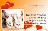The Best Wedding Shoes for Your Unique Wedding Bridal Dress