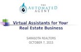 Automated Agent - Virtual Assistant Presentation - Sarasota Tech U 10-15