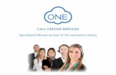 Cloud One Call Center Services