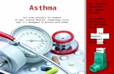 Asthma. Self study materials for medical students. (In collaboration with Zhuravka N.V.)