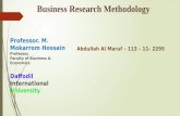 Business research methodology by a0rn0
