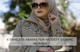 4 Timeless Abayas Online for Modest Islamic Women
