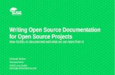 Writing Open Source Documentation for Open Source Projects