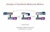 Artificial Design of Molecular Motors