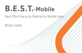 Best Effort Security Testing for Mobile Applications -  2015 #ISC2CONGRESS