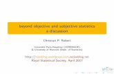 beyond objectivity and subjectivity; a discussion paper
