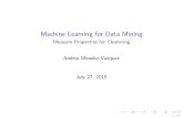 27 Machine Learning Unsupervised Measure Properties