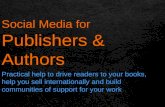 Social Media for Publishers and Authors