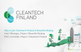 Cleantech Finland and Beautiful Beijing Presentations