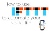 How to use IFTTT to automate your social life