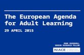The European Agenda for Adult Learning