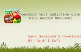 Doenload Kids garden makeover from play store