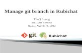 Git branch-in-rubichat