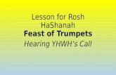 Rosh Ha Shanah lesson for Sabbath School