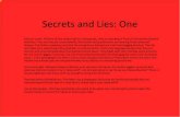 Secrets and lies with pictures