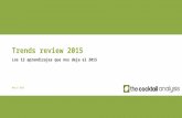 The Cocktail Analysis Trends Review: 12 aprendizajes que nos deja el 2015