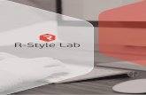 R-Style Lab About Us Brochure